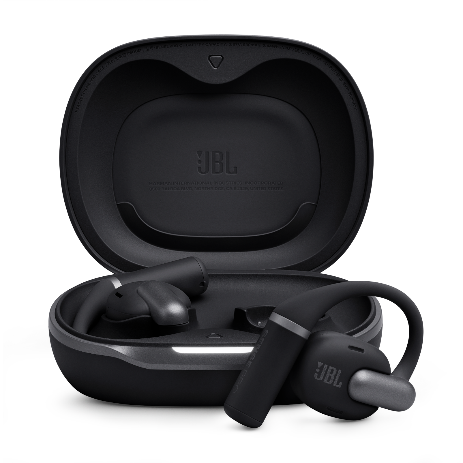 JBL Sense Pro trådløse in-ear øretelefoner sort