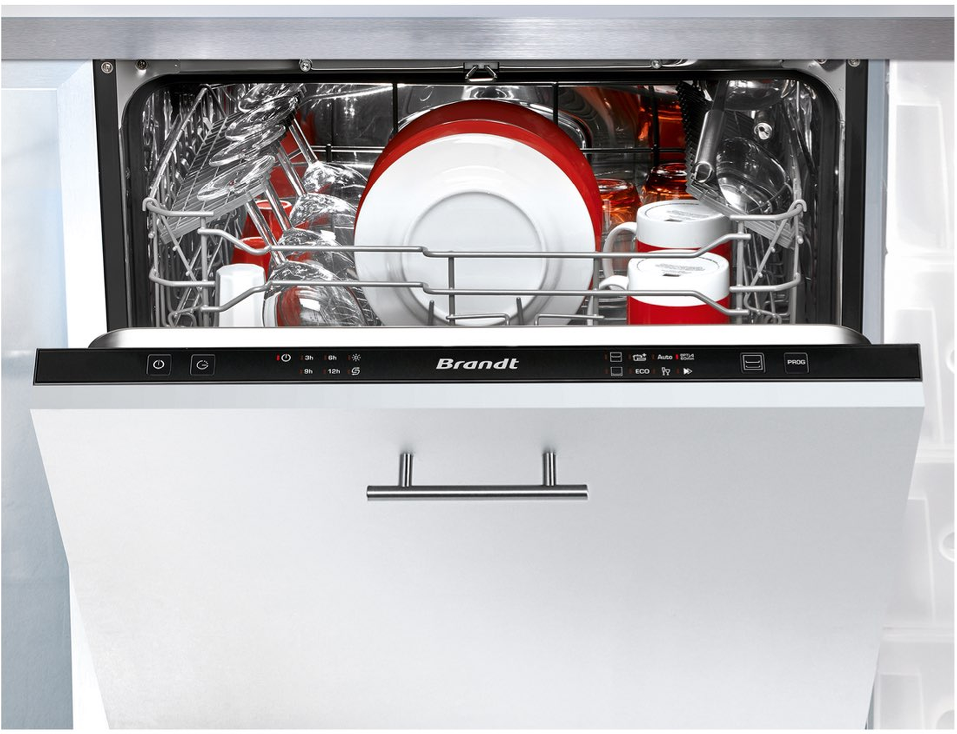 Brandt BDJ 424 DB opvaskemaskine til integrering