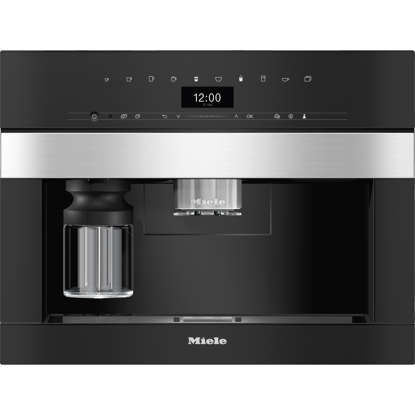 Miele CVA 7445 CLST NER espressomaskine til indbygning