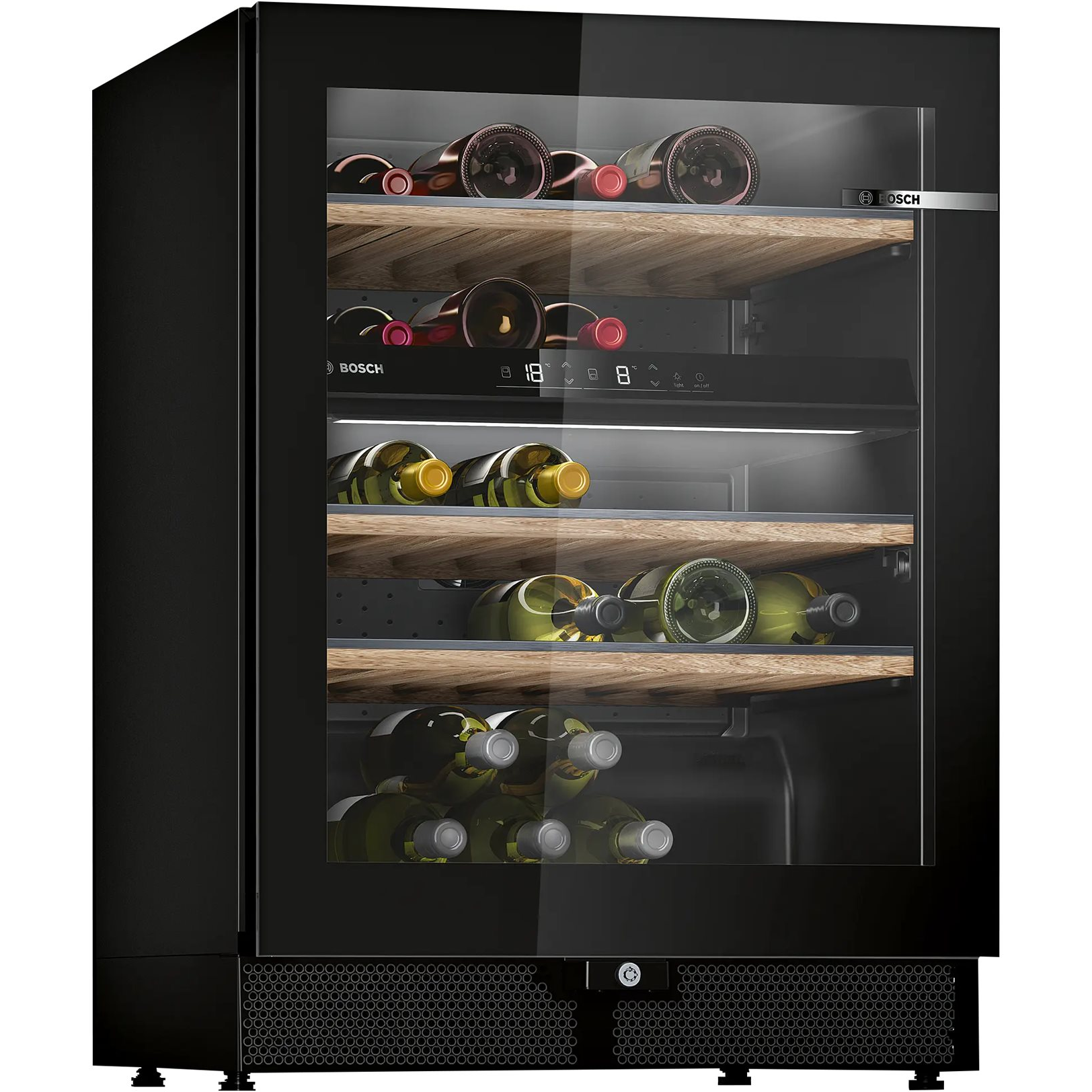 Bosch KWK16ABGB fritstående vinkøleskab