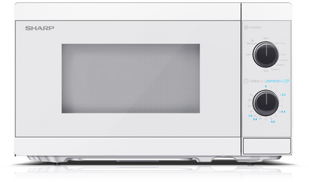 Sharp YC-MG01E-C mikroovn hvid