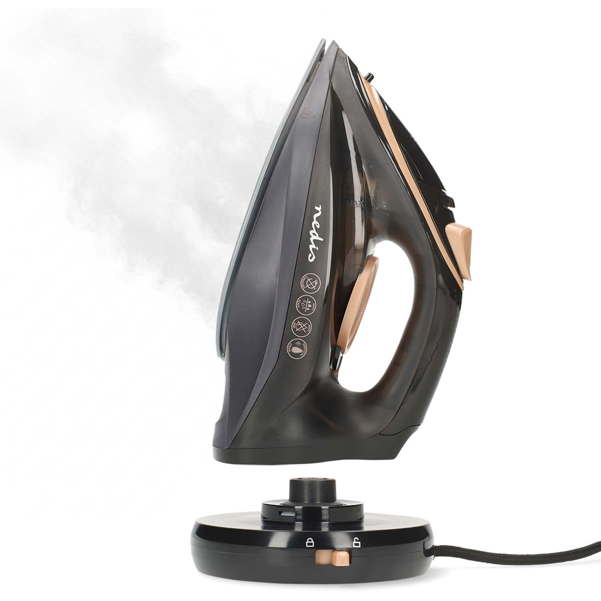 Nedis IRONCL250 ledningsfrit dampstrygejern