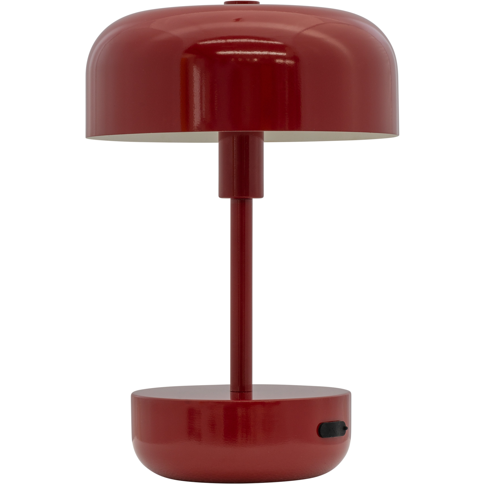 Dyberg Larsen Haipot mørkerød bordlampe portable