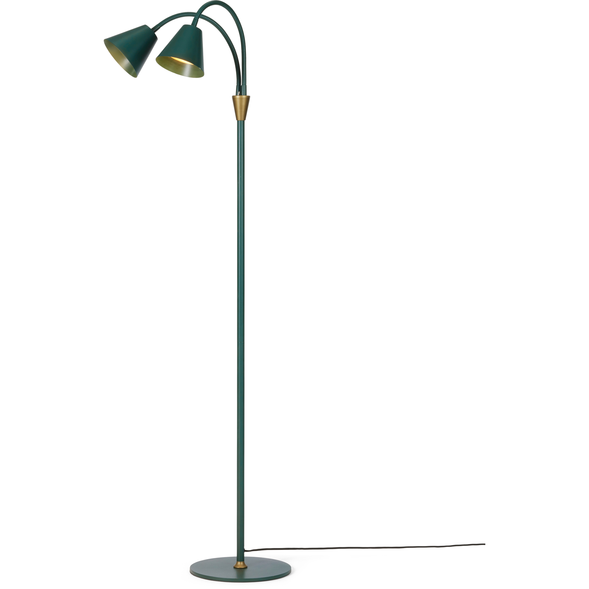 Halo Design Hygge 2 arme dark green gulvlampe