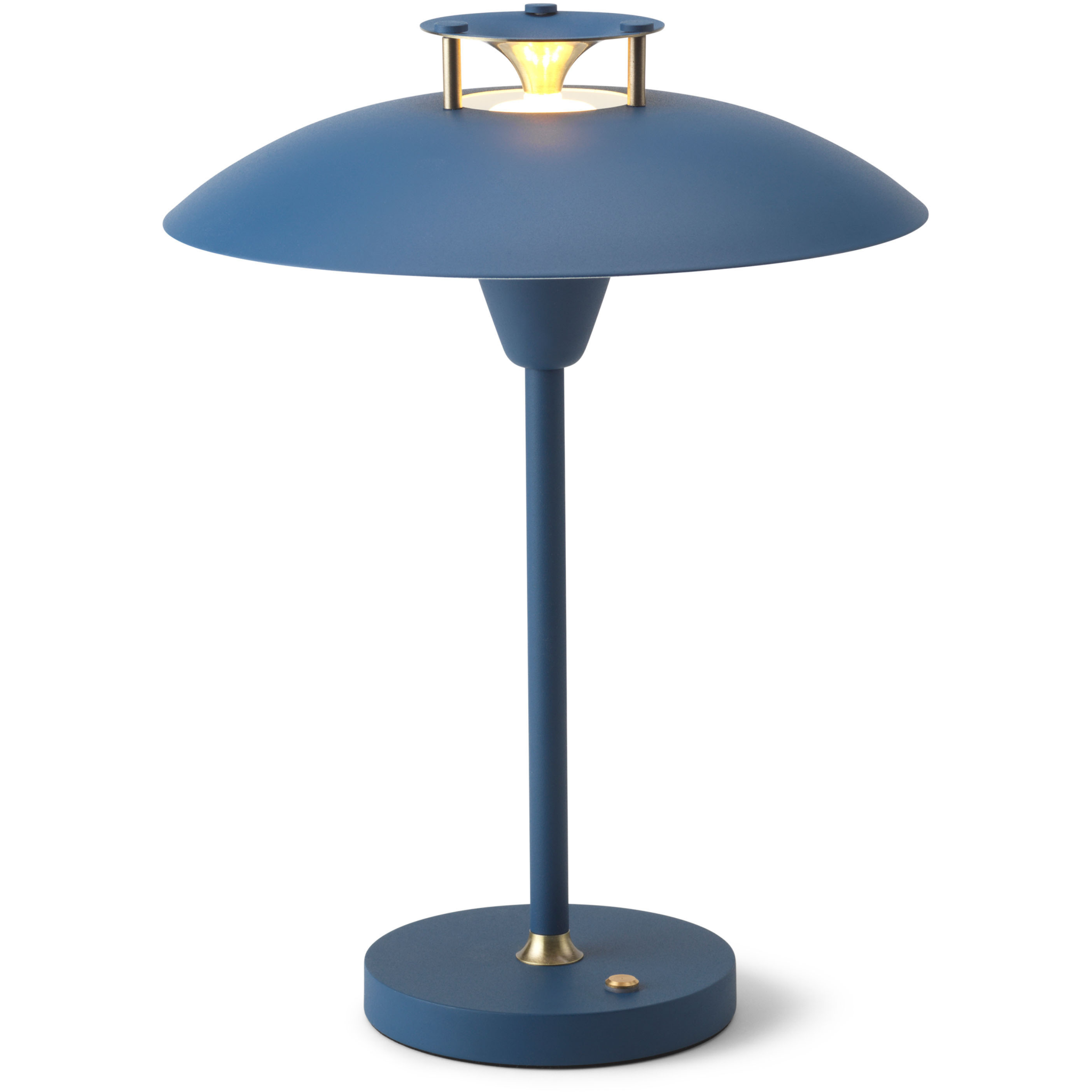 Halo Design Stepp 1-2-3 Dark Blue bordlampe portable