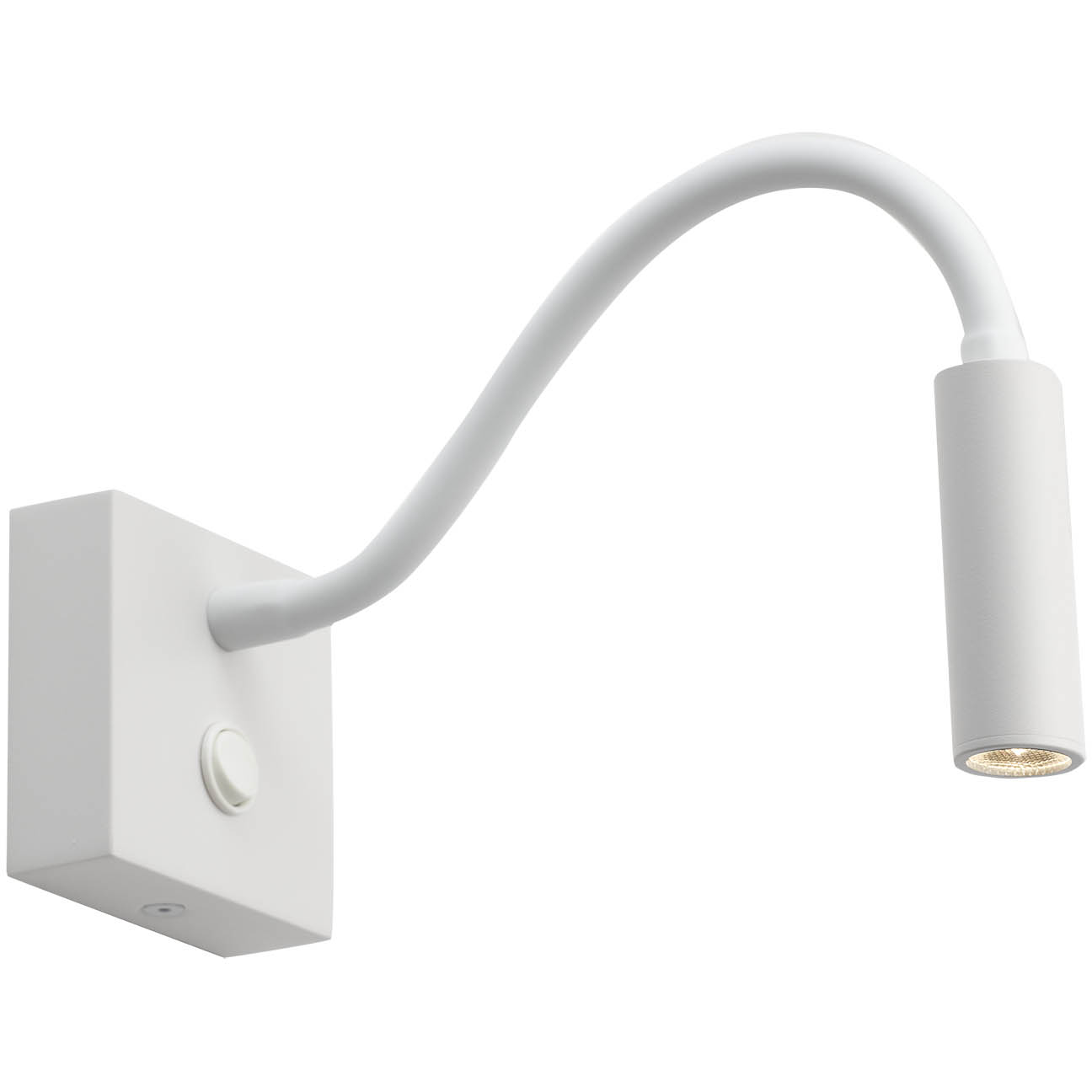 ANTIDARK Flex hvid væglampe