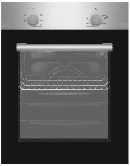 Ecotronic EO451S ovn til indbygning