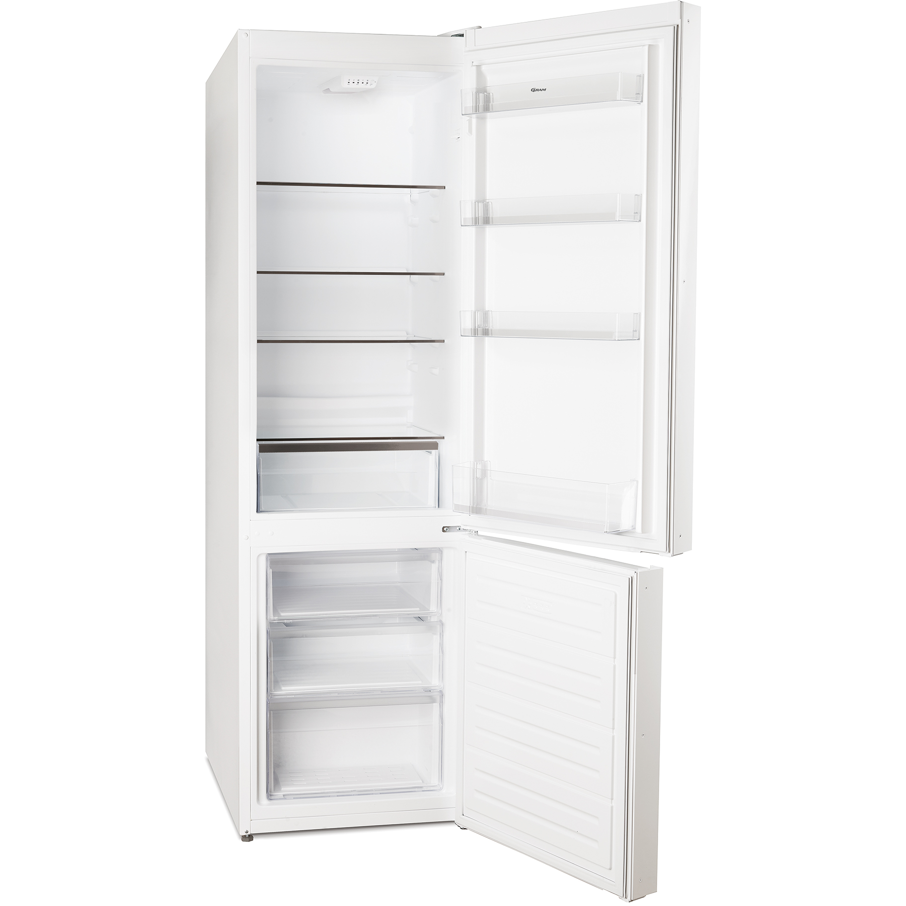 Gram KF 471854 N-2 fritstående kølefryseskab