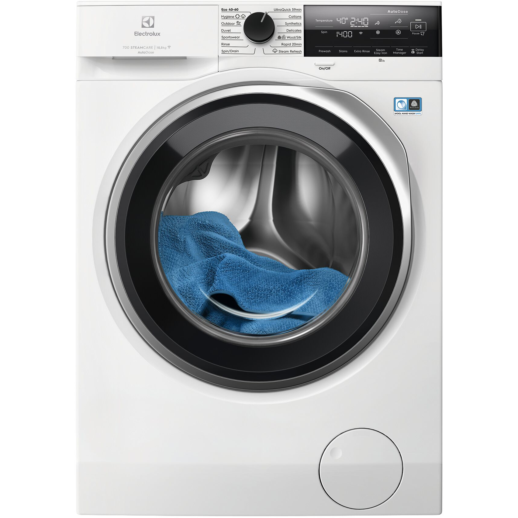 Electrolux Excellence XLNF76X35Q frontbetjent vaskemaskine