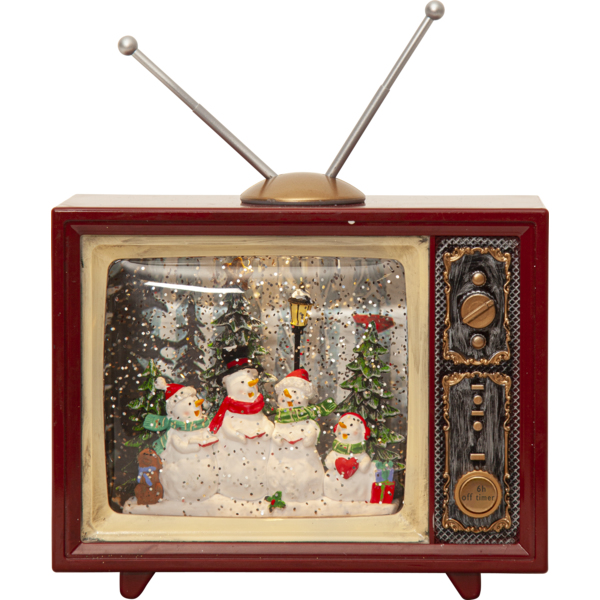 Star Trading Vinter juledekoration TV