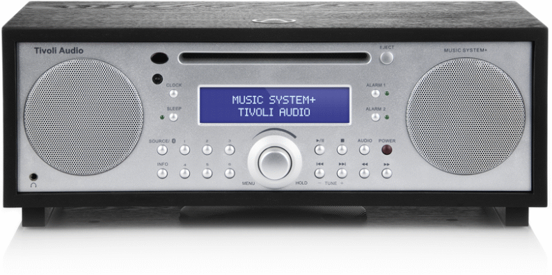 Tivoli Audio Music System Plus HiFi system black ash/silver