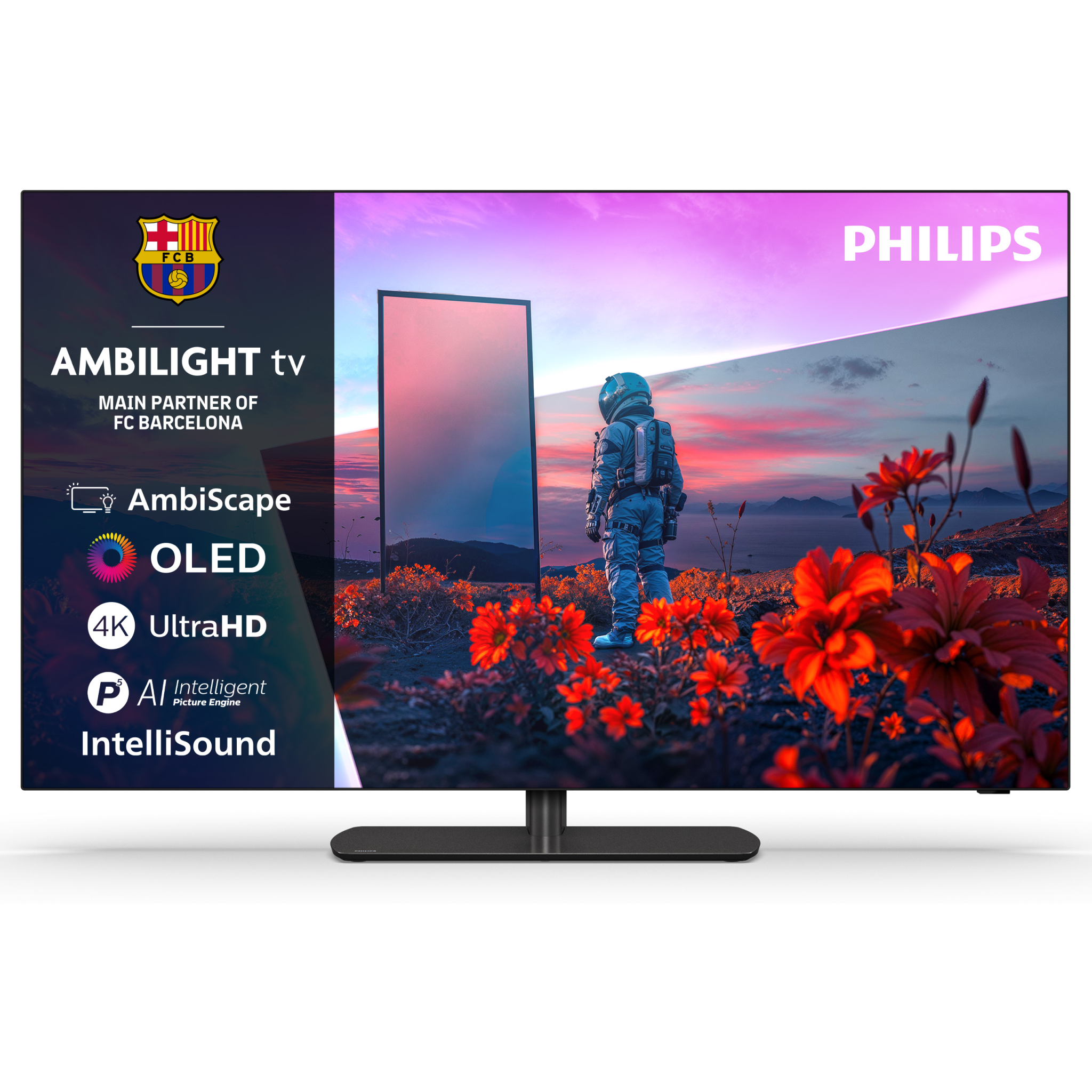 Philips 65OLED811/12 OLED 4K Smart TV med Ambilight