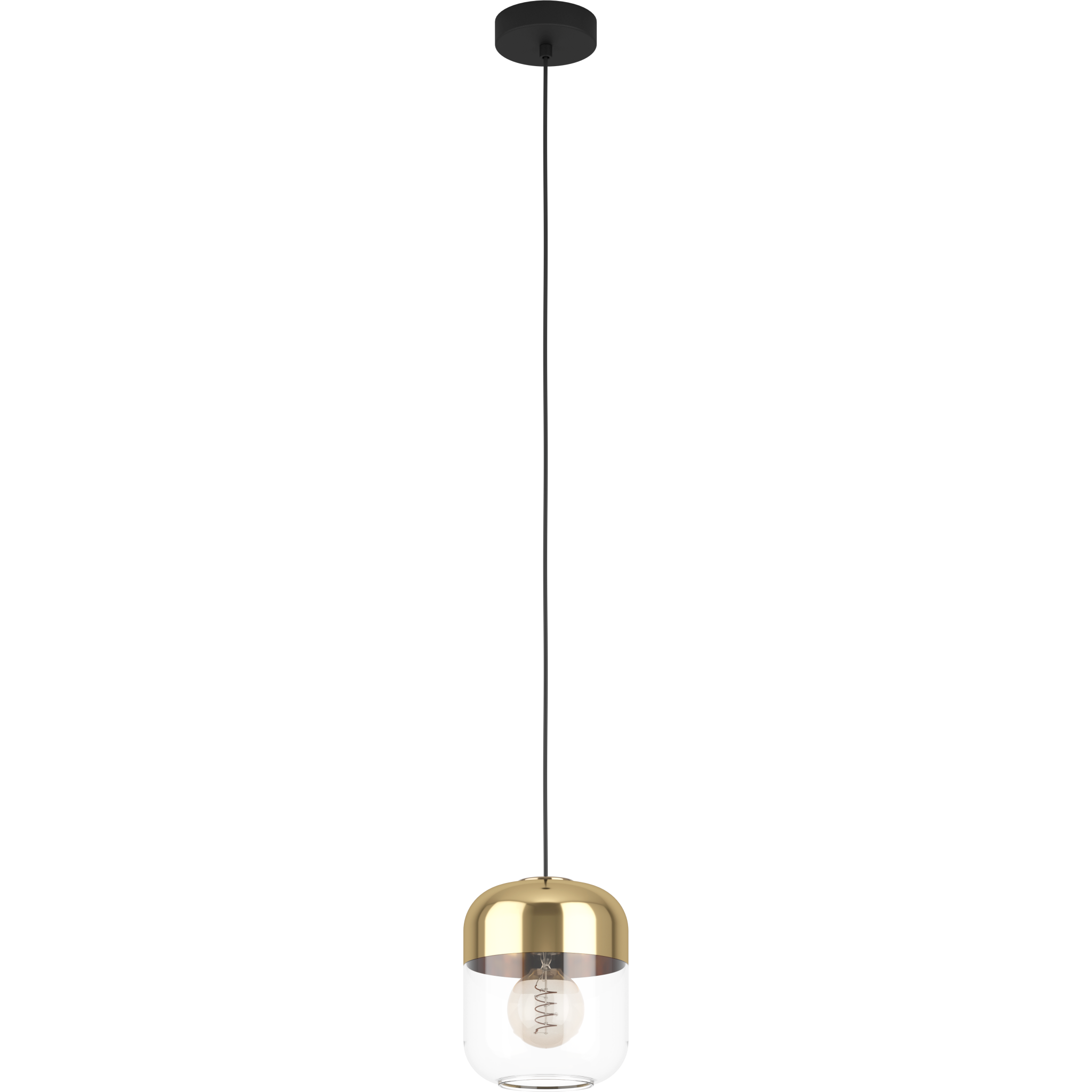 Eglo Maryvilla klar/guld pendel
